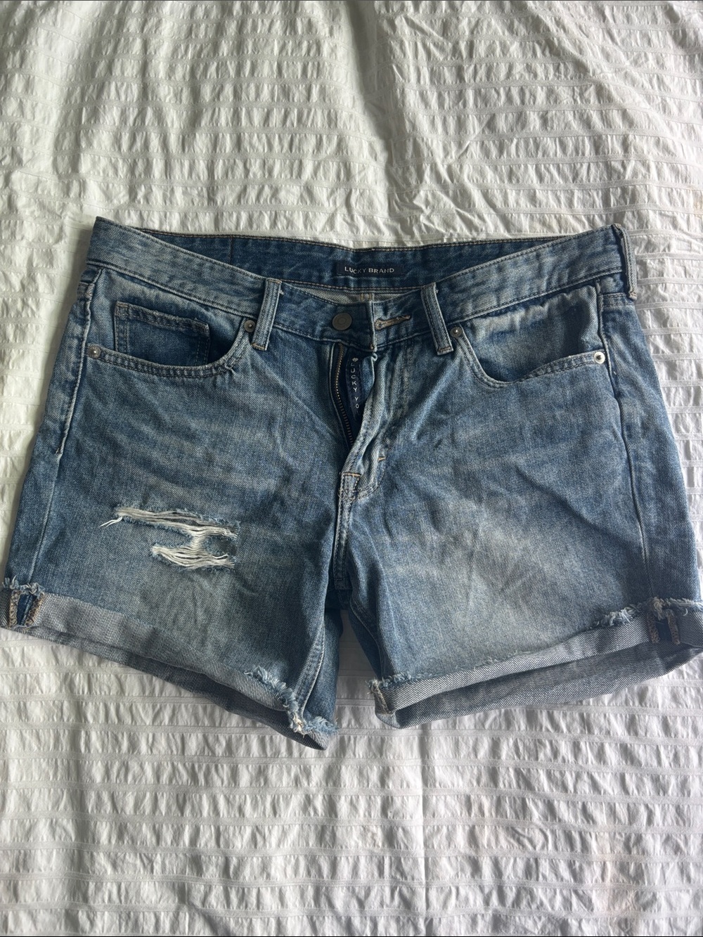 Lucky Brand - Mid Rise Boy Short 4/27
